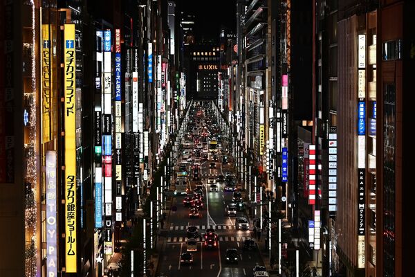 東京・銀座の夜景 - Sputnik 日本
