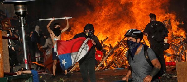 チリ、デモ チリ、デモ - Sputnik 日本