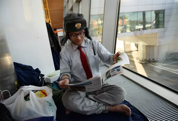 モスクワの空港で暮らす日本人ジャーナリストの生活 モスクワの空港で暮らす日本人ジャーナリストの生活 - Sputnik 日本