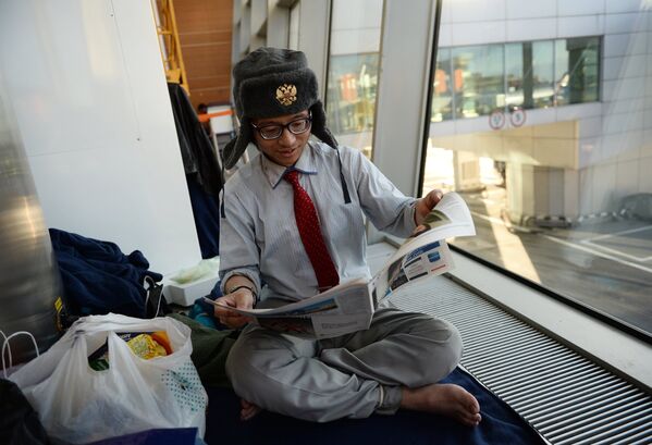 モスクワの空港で暮らす日本人ジャーナリストの生活 - Sputnik 日本