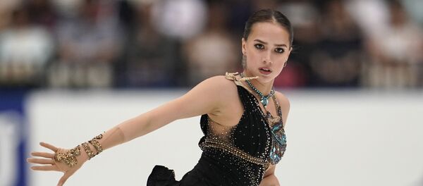 ロシアのアリーナ・ザギトワ選手 ロシアのアリーナ・ザギトワ選手 - Sputnik 日本