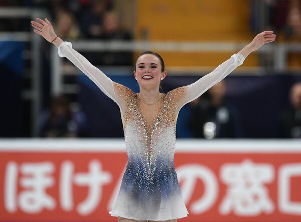 「お寿司は好きじゃないけど・・・日本の人々はただもう素晴らしい」:GPSモスクワ大会銅メダリスト、マライア・ベル選手 「お寿司は好きじゃないけど・・・日本の人々はただもう素晴らしい」:GPSモスクワ大会銅メダリスト、マライア・ベル選手 - Sputnik 日本