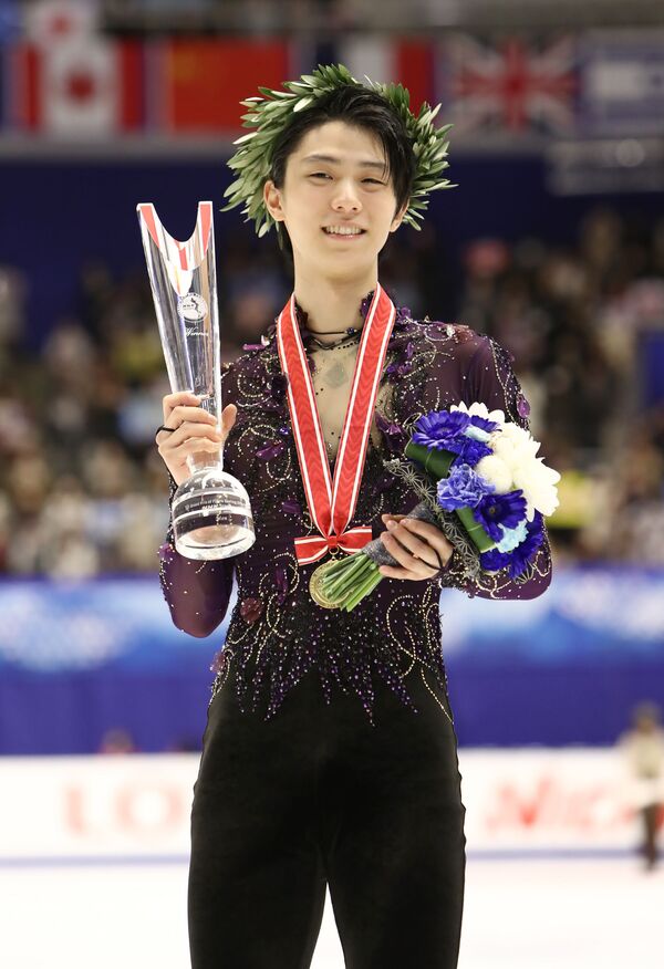 NHK杯　羽生結弦選手が堂々の優勝　圧倒の305.5点 - Sputnik 日本