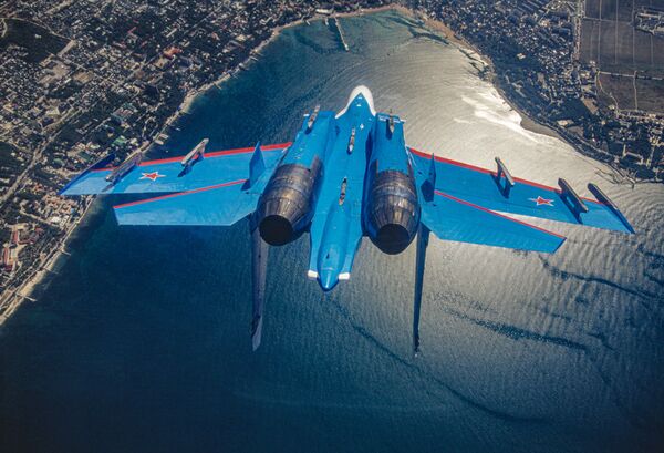 多目的・全天候型重戦闘機Su-27とロシア最優秀パイロット集団「ロシアの勇士たち」 - Sputnik 日本