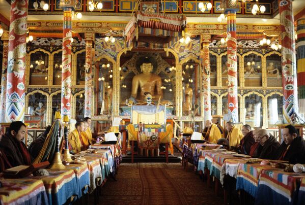 ブリャート共和国でのロシア仏教の中心、イヴォルギンスキー・ダツァン - Sputnik 日本