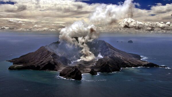 ホワイト島の火山 - Sputnik 日本