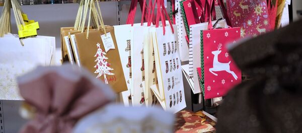 ギフト包装された商品、東京の店舗 ギフト包装された商品、東京の店舗 - Sputnik 日本