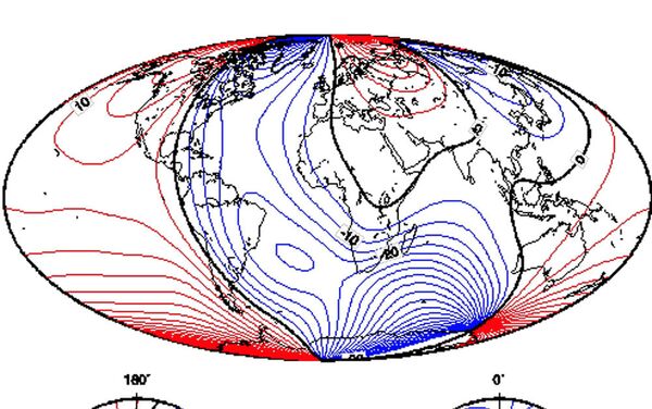 地球の磁気モデル - Sputnik 日本