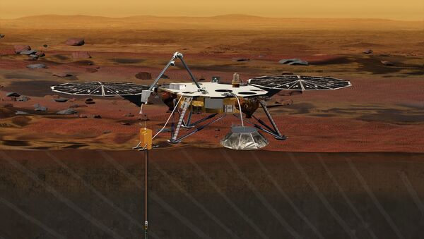NASAの火星探査機「インサイト」 - Sputnik 日本