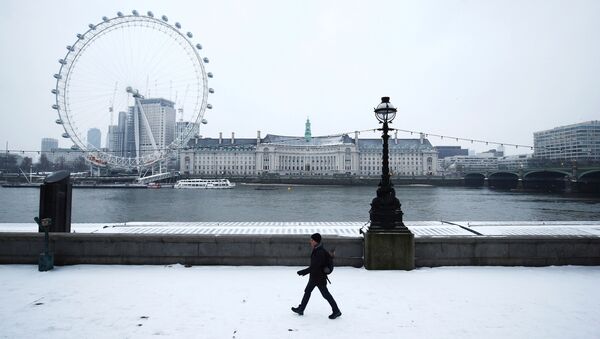 ロンドンで雪 - Sputnik 日本