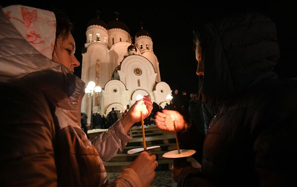 正教徒が降誕祭を祝う - Sputnik 日本