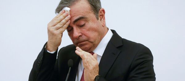 ゴーン被告とみられる人物 防犯カメラに ゴーン被告とみられる人物 防犯カメラに - Sputnik 日本