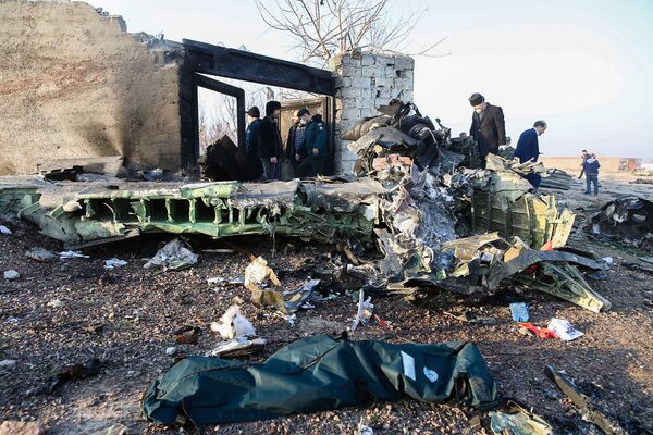 ウクライナの旅客機の墜落現場　イランにて - Sputnik 日本