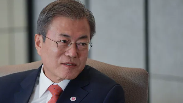 ムン・ジェイン韓国大統領 - Sputnik 日本