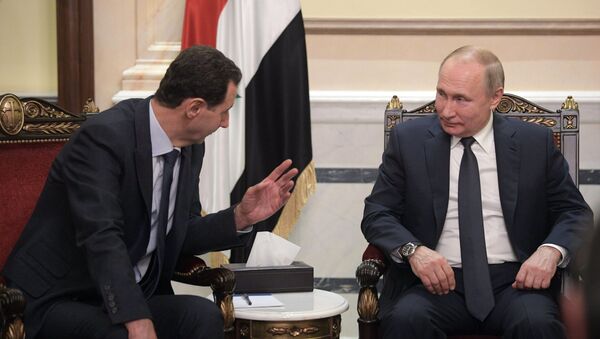 プーチン大統領とアサド大統領 - Sputnik 日本