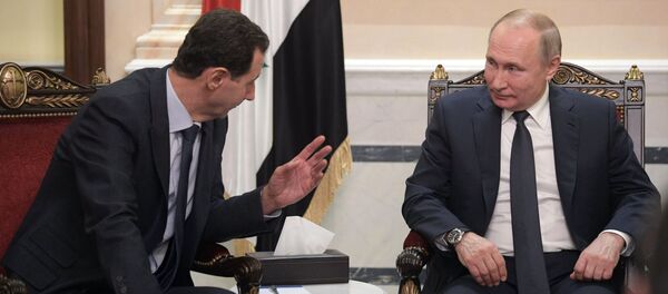 プーチン大統領とアサド大統領 - Sputnik 日本