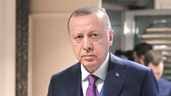 Президент Турции Реджеп Тайип Эрдоган - Sputnik 日本