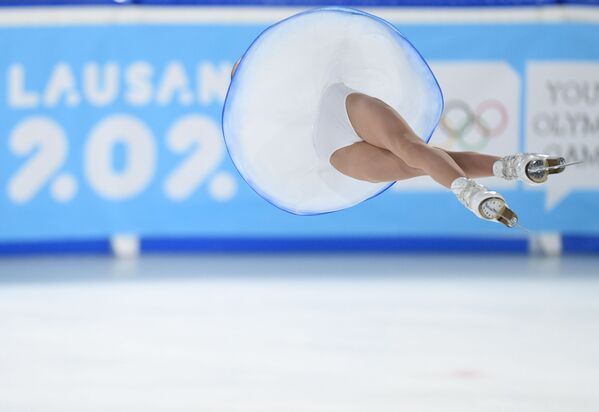ロシア代表のアポリナリヤ・パンフィロヴァ選手　ローザンヌユースオリンピックにて - Sputnik 日本