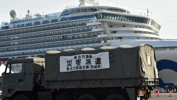 新型コロナウイルス感染者　クルーズ船で新たに70人 - Sputnik 日本