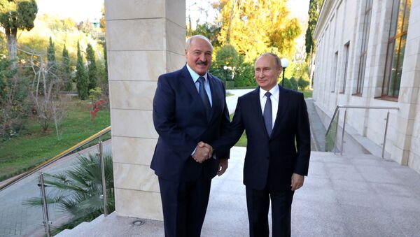 ウラジーミル・プーチン大統領とアレクサンドル・ルカシェンコ大統領 - Sputnik 日本