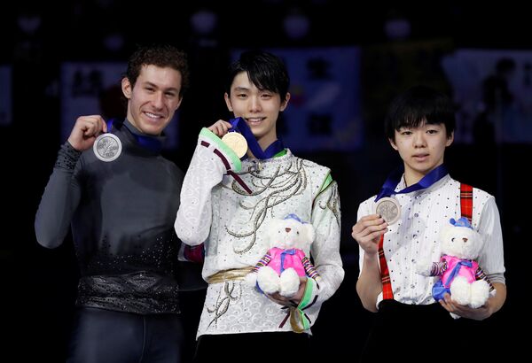 四大陸優勝の羽生 憧れ 育んだのはロシアの名選手  四大陸優勝の羽生 憧れ 育んだのはロシアの名選手  - Sputnik 日本