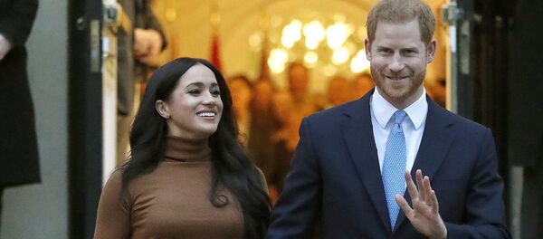 Принц Гарри с женой Меган в Лондоне Принц Гарри с женой Меган в Лондоне - Sputnik 日本