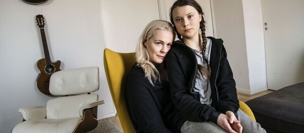 グレタ・トゥーンベリさんと母親、マレーナ・エルンマンさん グレタ・トゥーンベリさんと母親、マレーナ・エルンマンさん - Sputnik 日本