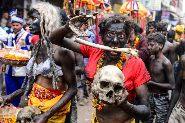 ヒンドゥー教の祭り「マハー・シヴァラートリー」の参加者（インド・アラーハーバード） - Sputnik 日本