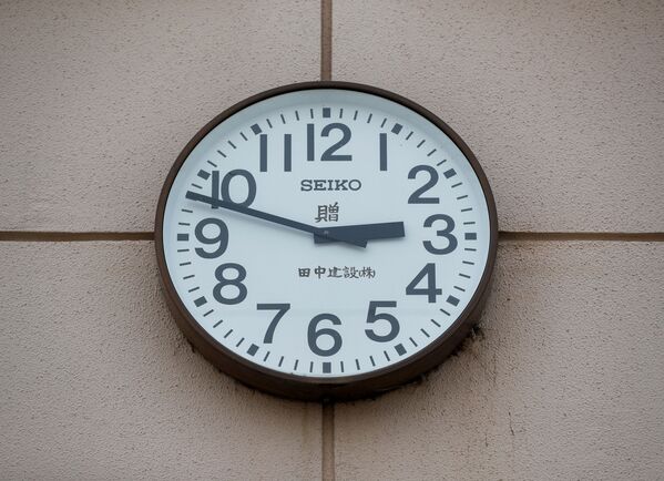 地震直後の時間を指したまま止まった時計 - Sputnik 日本