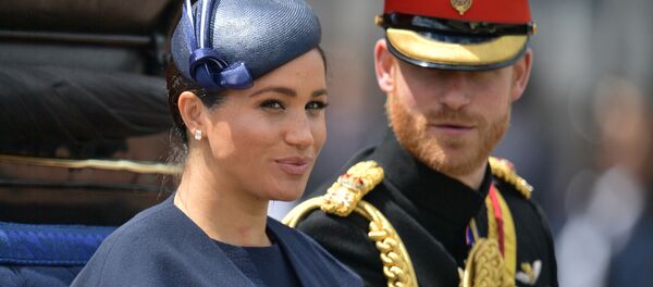 メーガン・マークル妃とヘンリー王子(アーカイブ写真） - Sputnik 日本
