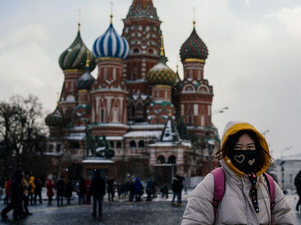 赤の広場を訪れた観光客（ロシア・モスクワ） - Sputnik 日本
