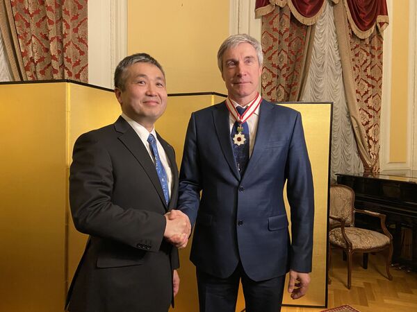 日露の宇宙協力に貢献、クリカリョフさんに叙勲伝達:若田光一さんもお祝い 日露の宇宙協力に貢献、クリカリョフさんに叙勲伝達:若田光一さんもお祝い - Sputnik 日本