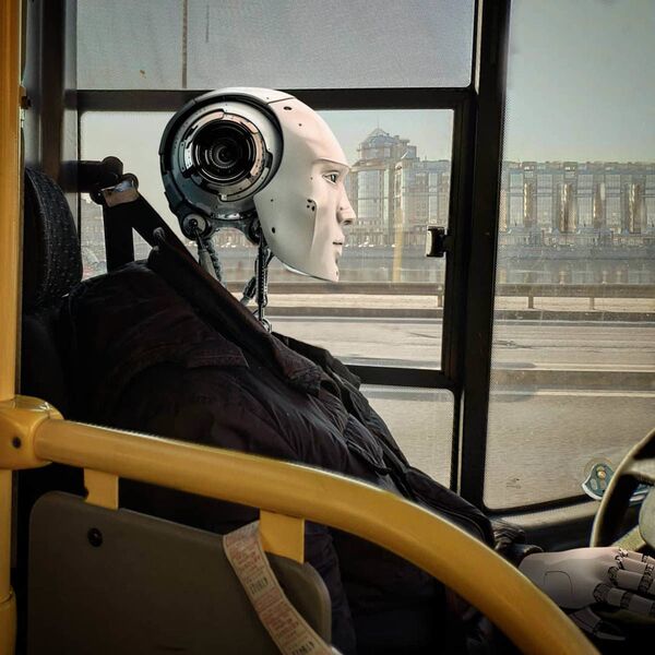 バスを運転するのはロボット - Sputnik 日本