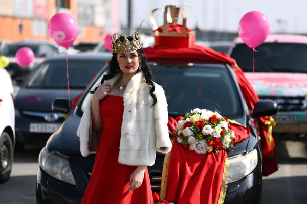 国際婦人デーのイベントに参加する女性(ロシア・ロストフ) 国際婦人デーのイベントに参加する女性(ロシア・ロストフ) - Sputnik 日本