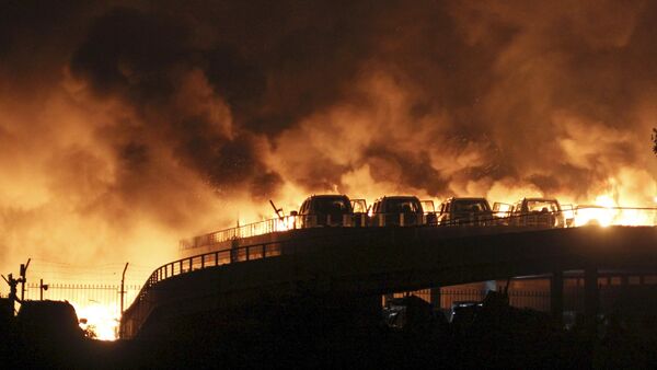 中国天津、爆発事故で死者４０人以上、数百人が負傷 - Sputnik 日本