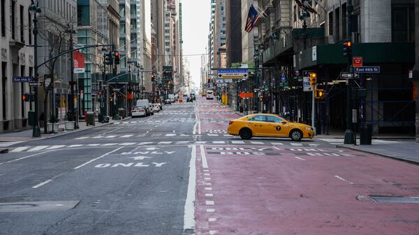 Такси на улице Нью-Йорка  - Sputnik 日本