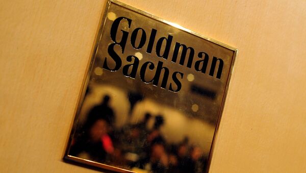 Вывеска компании Goldman Sachs - Sputnik 日本
