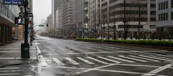 人のない検疫のニューヨーク 人のない検疫のニューヨーク - Sputnik 日本