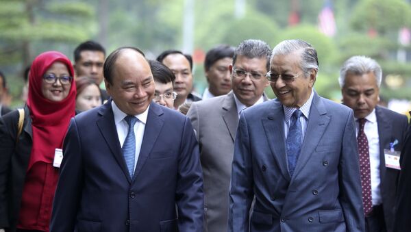 ベトナムのグエン・スアン・フック首相とマレーシア のマハティール・ビン・モハマド首相 - Sputnik 日本