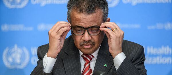 Генеральный директор ВОЗ Тедрос Аданом Гебреисус Генеральный директор ВОЗ Тедрос Аданом Гебреисус - Sputnik 日本