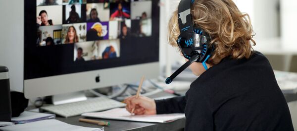 テレビ会議ツール「Zoom」 テレビ会議ツール「Zoom」 - Sputnik 日本