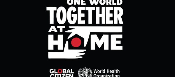 One World: Together At Home ロゴ One World: Together At Home ロゴ - Sputnik 日本