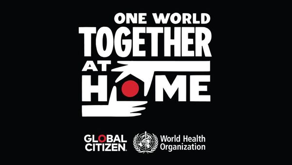 One World: Together At Home　ロゴ - Sputnik 日本