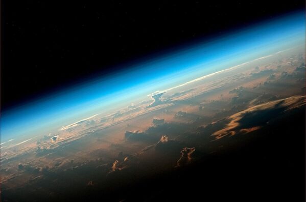 ISSから見た地球（宇宙飛行士オレッグ・アルテミエフ氏撮影） - Sputnik 日本