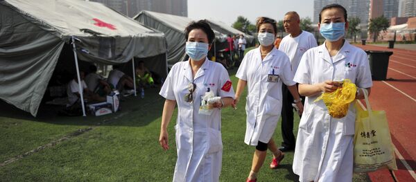 天津の爆発事故で生存者１名が発見 - Sputnik 日本