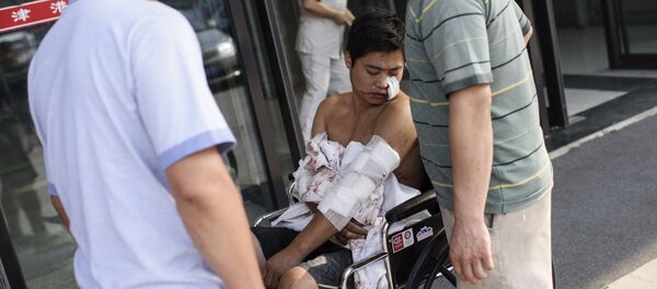 天津の倉庫爆発、死者85人に - Sputnik 日本