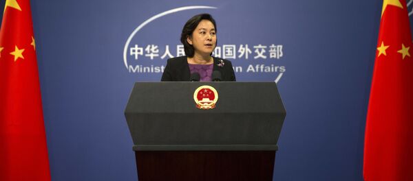 中国外務省の華春瑩報道官 2017年9月15日 中国外務省の華春瑩報道官 2017年9月15日 - Sputnik 日本