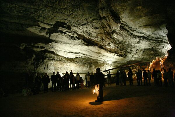 米国・ケンタッキー州のマンモス・ケーブ国立公園にある洞窟「マンモス・ケーブ」 - Sputnik 日本