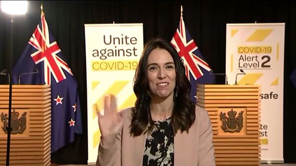 ニュージーランド首相　地震発生もインタビューを続ける【動画】 - Sputnik 日本