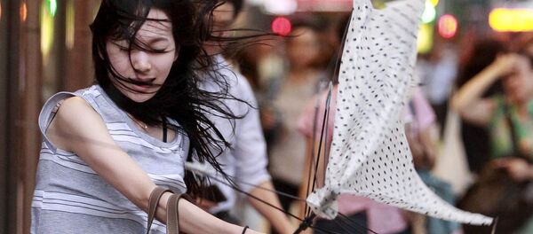 強力な台風が台湾を襲い　数百人が死傷 - Sputnik 日本